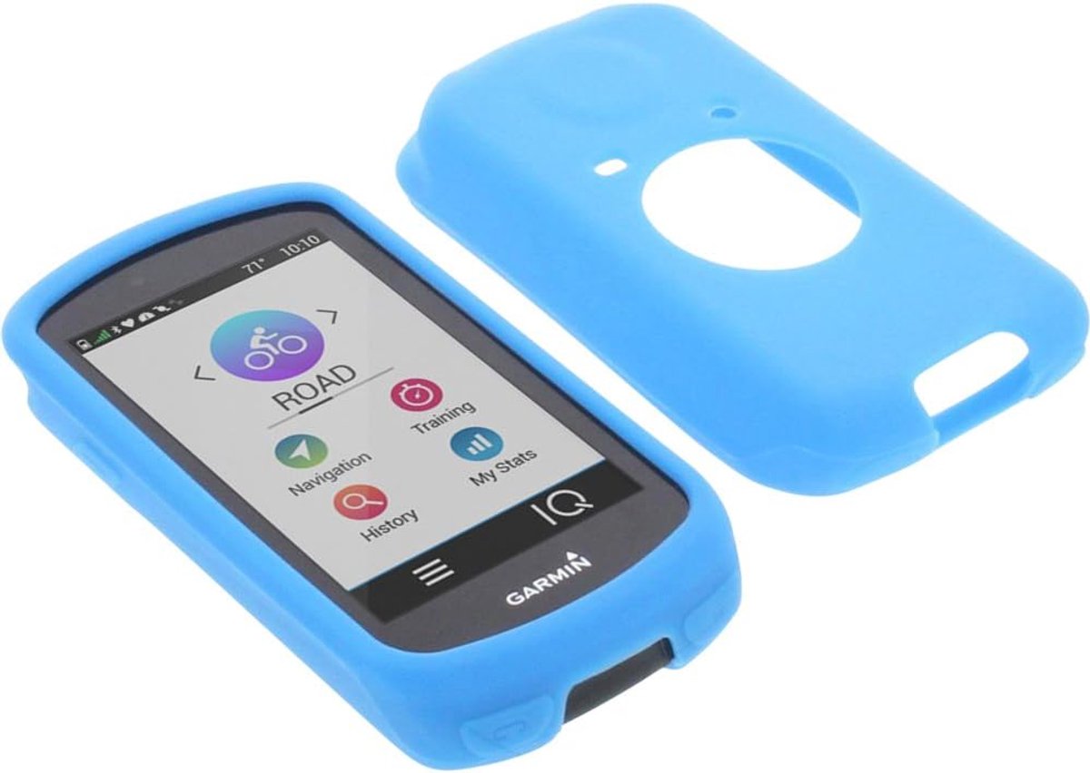 Case Compatible with Garmin Edge 1030 Silicone Protective Case Blue - ShopVlot