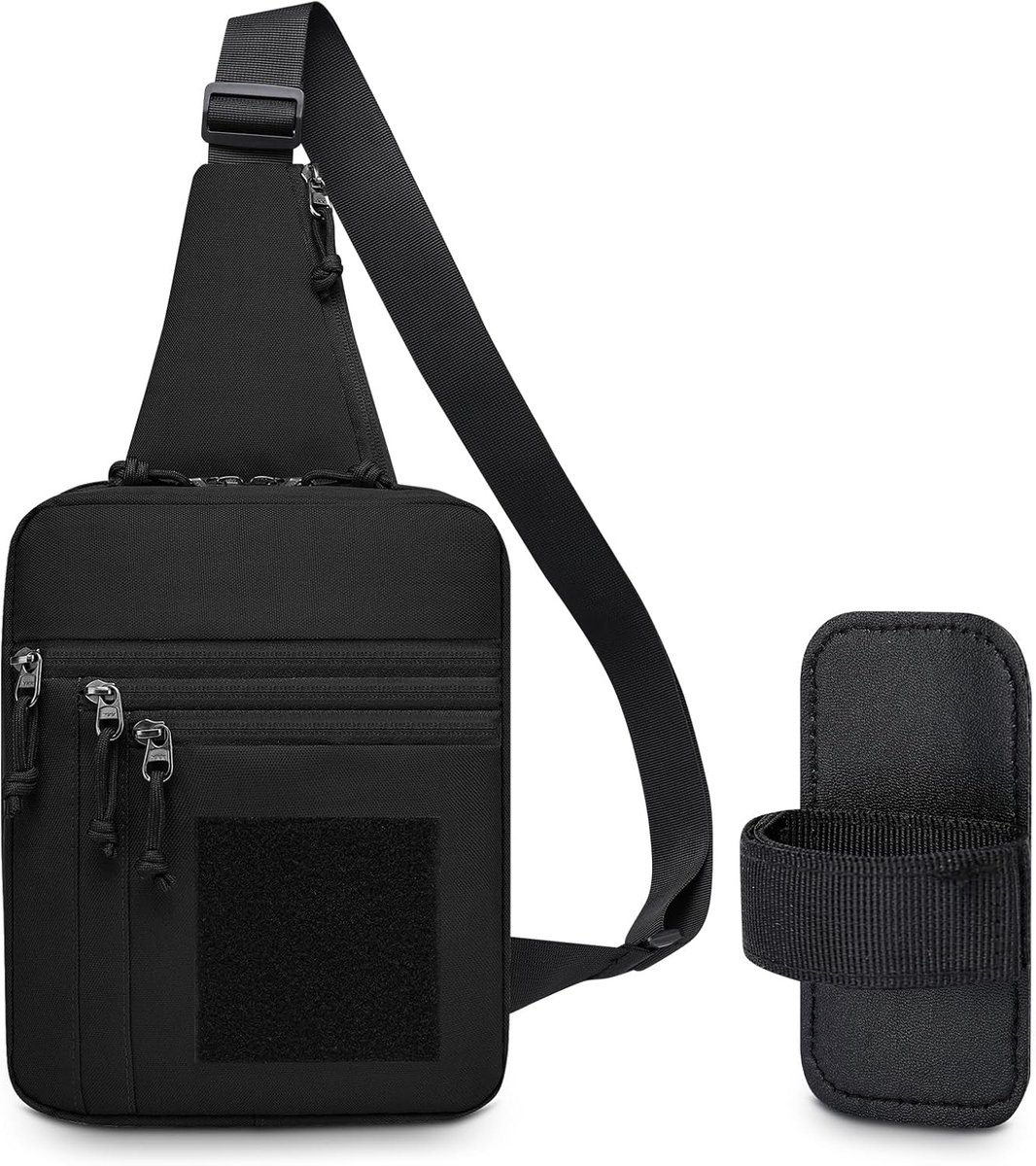 Shoulder Bag, Hidden Tote Bag for Men and Women, Small Chest Shoulder Bag, Shoulder Bag for Work and Travel - ShopVlot