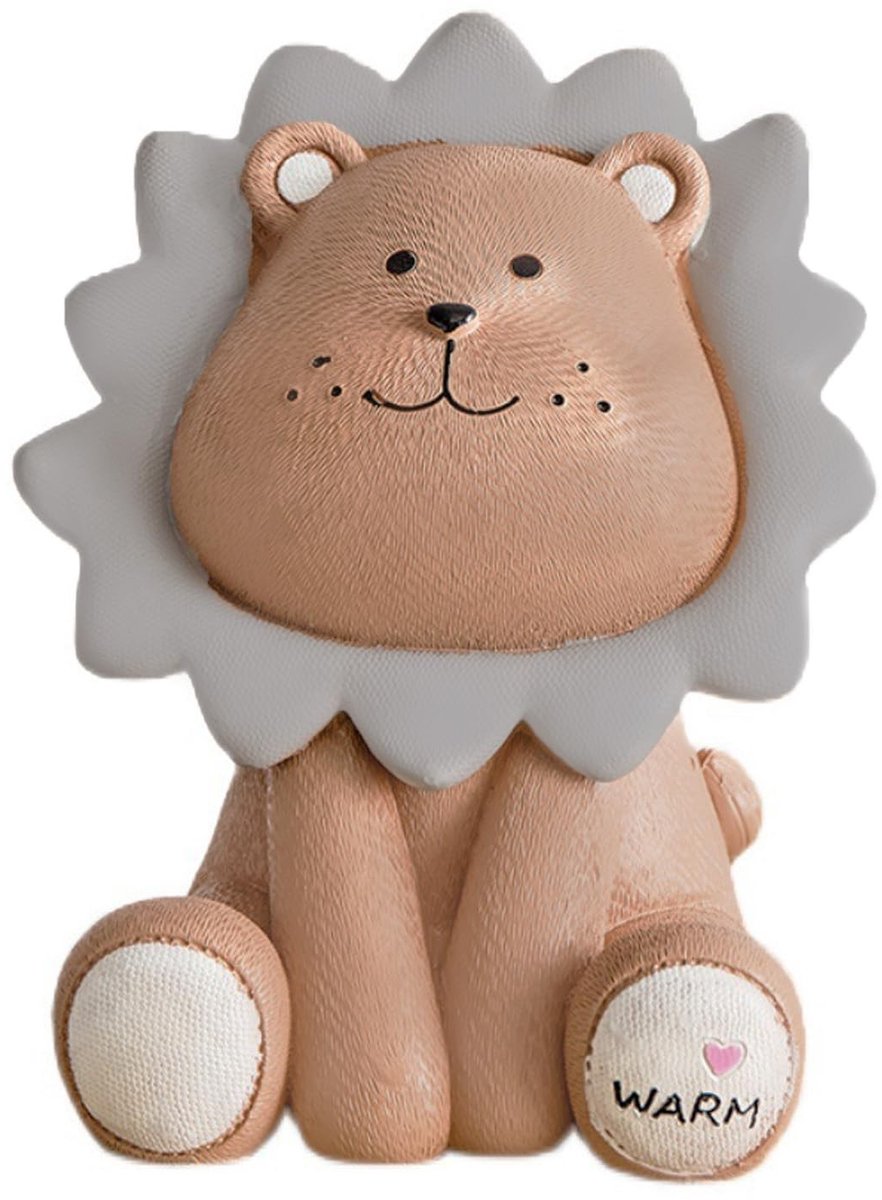Solidchoice - Leeuw Spaarpot voor Kinderen met Decoratieve Functie