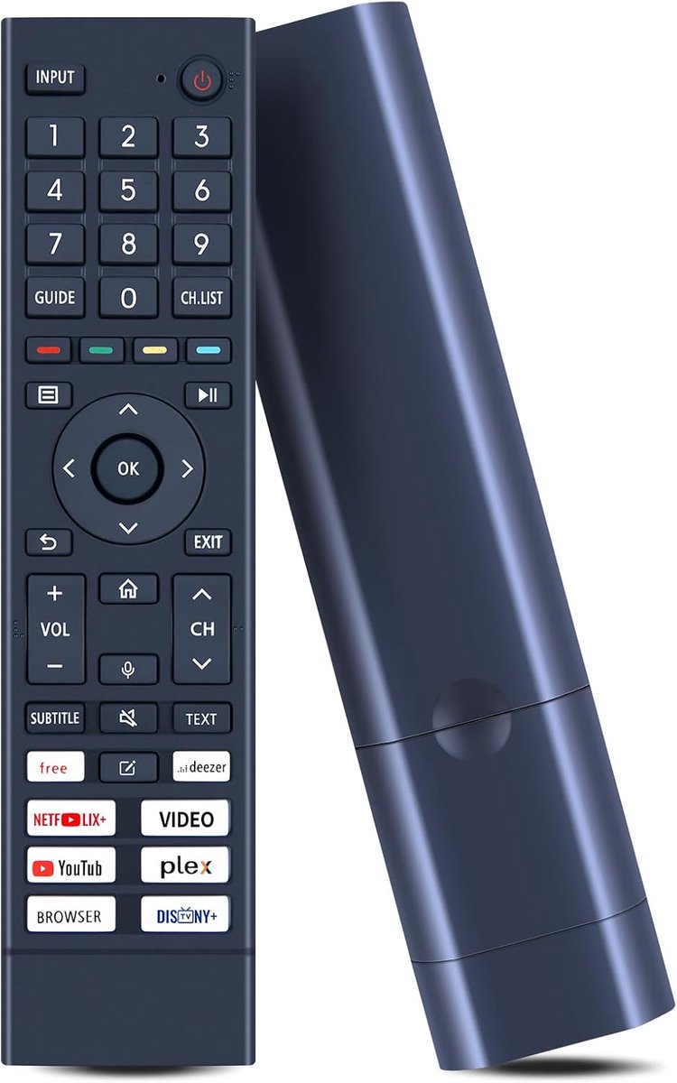 ERF3ZE80 Replacement Remote Control suitable for HISENSE VIDAA TV ERF3ZC80 ERF3ZA80 ERF3ZB80 ERF3ZD80 ERF3ZE80 (EU) - ShopVlot