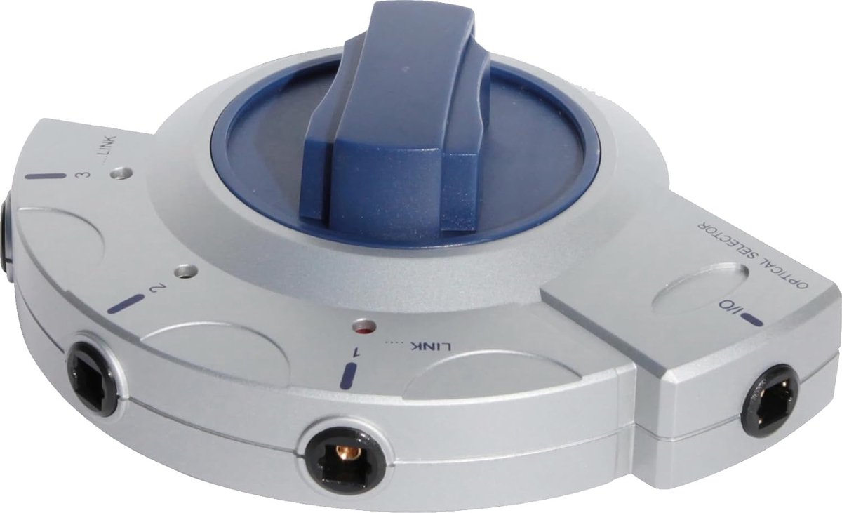 1aTTack.de 1x Opto switch - Toslink 3-way – Optical audio switch Toslink - ShopVlot