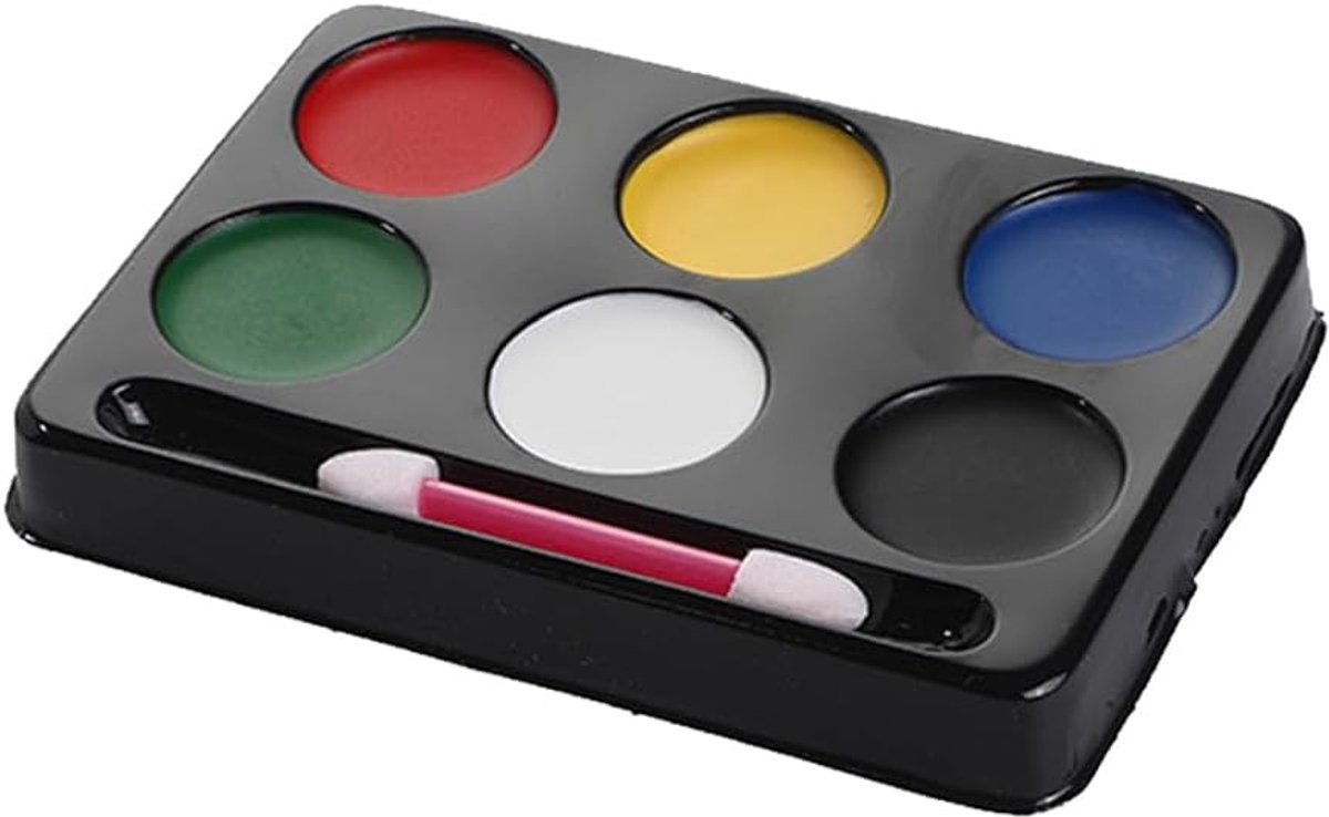 Gezichtsschilder set 8 kleuren - wasbare body paint - veilig voor volwassenen en kinderen - ShopVlot