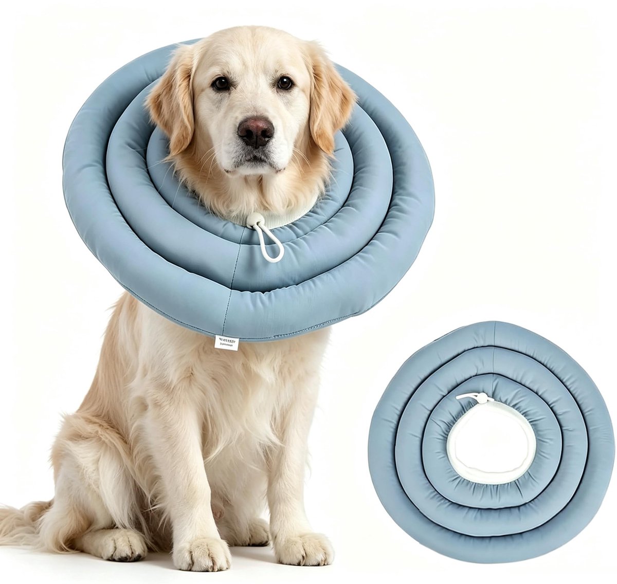 Solidchoice - Zachte Hondenhalsband voor Wonden, Waterproof en Padded, XXL