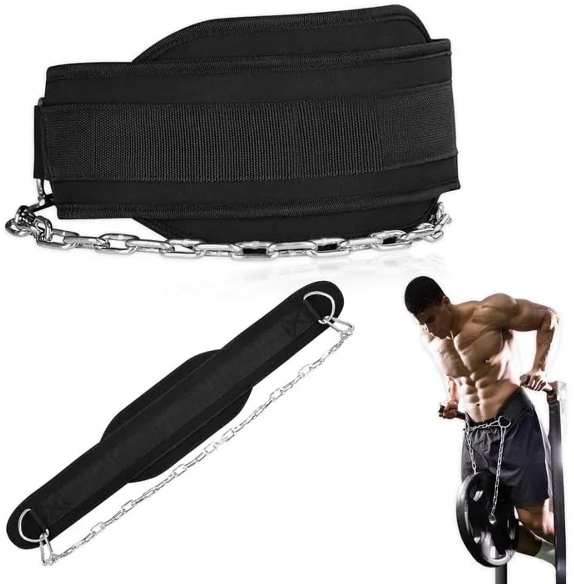 Solidchoice - Gewichthefriem met Verstelbare Ketting voor Training