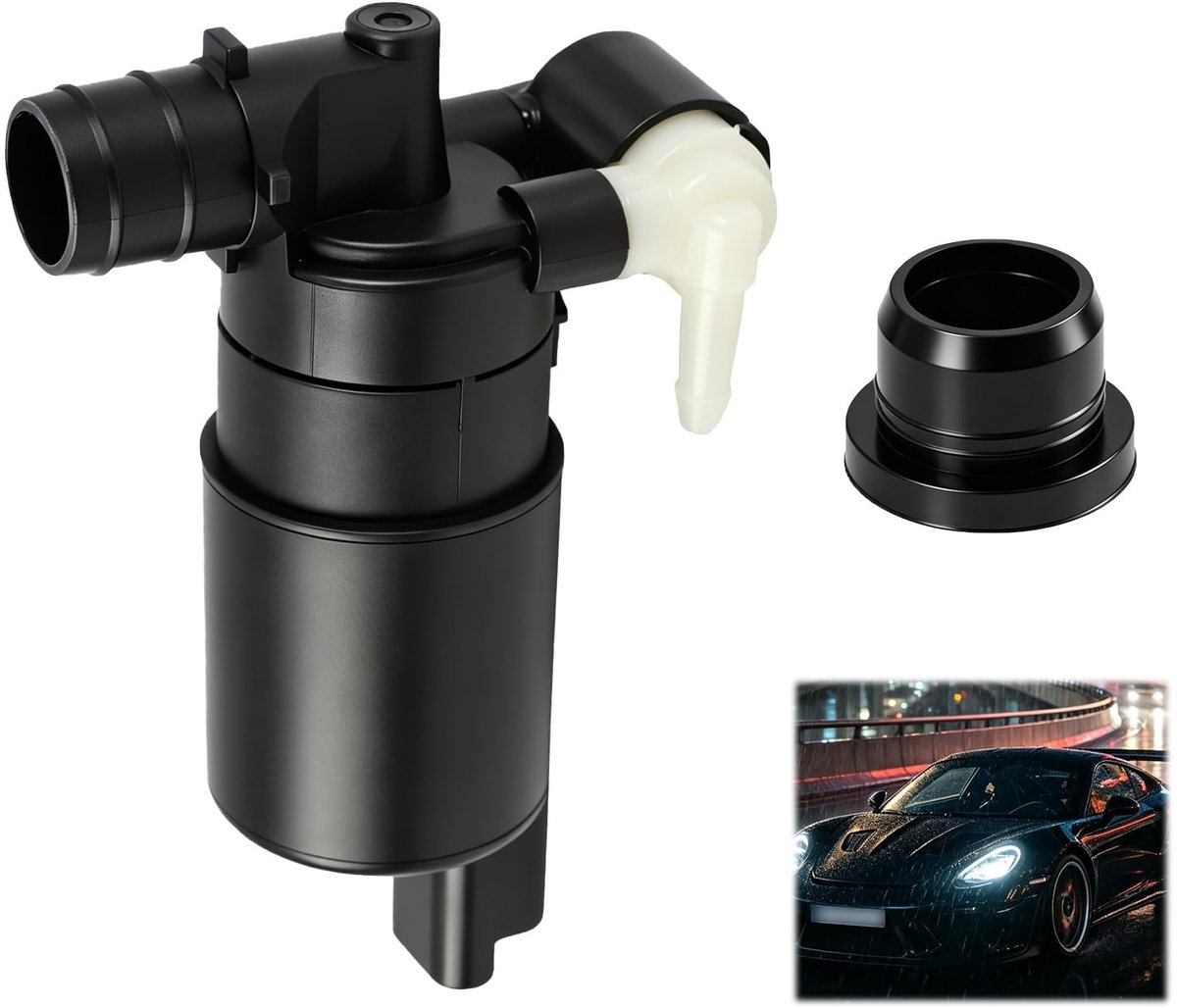Solidchoice - Universele Scheibenwaspomp voor Auto's, Compatibel met Diverse Modellen