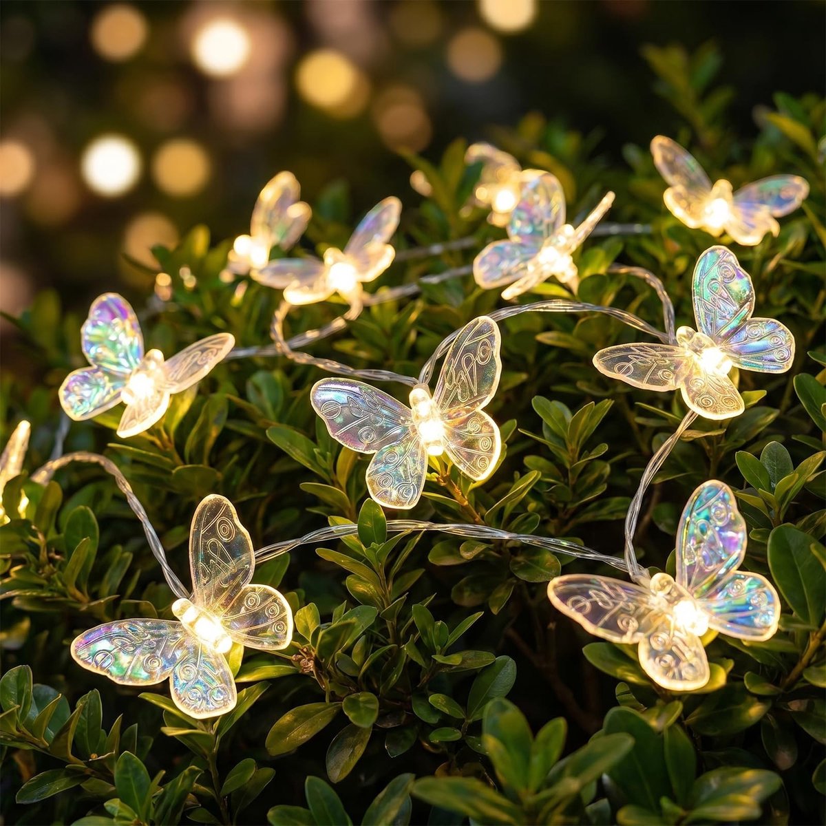 Solidchoice - LED Fairy Lights met Vlinderontwerp voor Decoratie