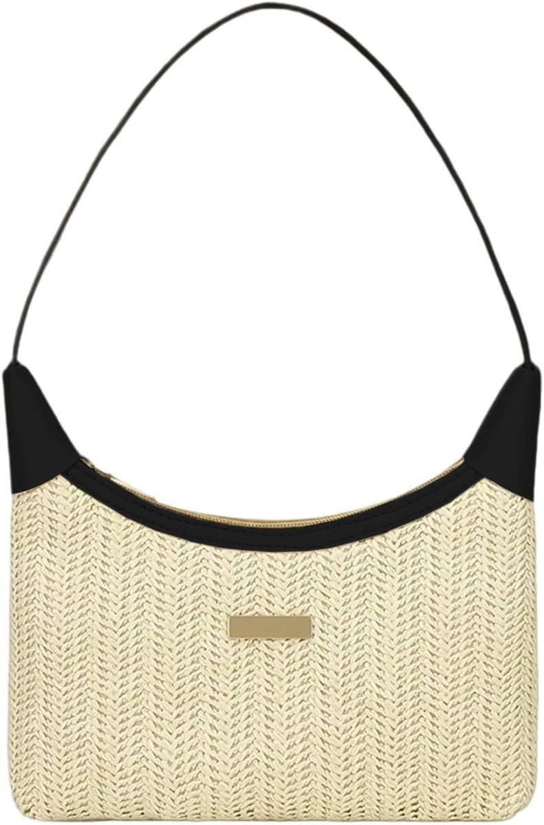 Schoudertas vrouwen - Stro - Vintage stijl - Perfect voor strand en vakanties - ShopVlot