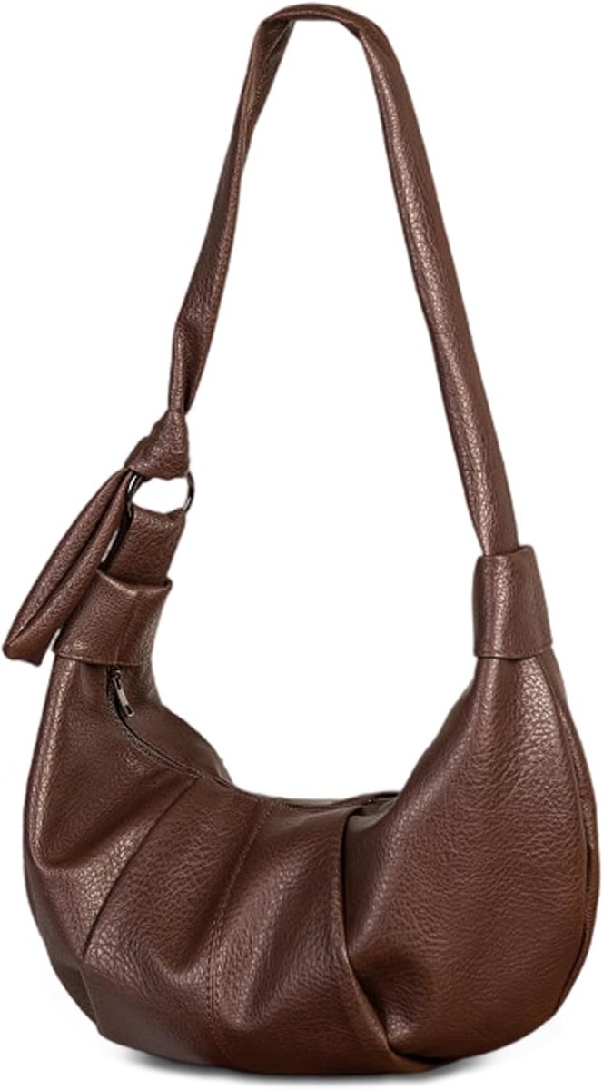 Schoudertas Dames Groot - PU Shopper - Vintage Retro - Ideaal voor dagelijks gebruik - ShopVlot