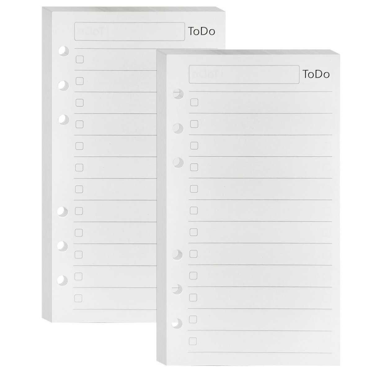 Solidchoice - A6 To Do List Vullingen voor Planner met 90 Bladen