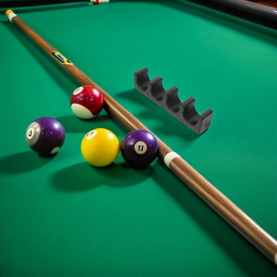Solidchoice - 3 Stuks Pool Cue Steunen voor Billiard Accessoires — afbeelding 4