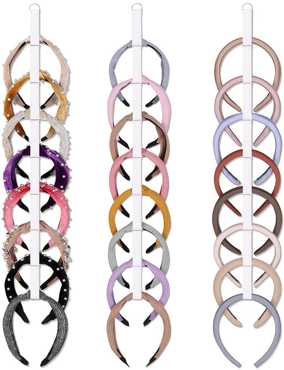 Solidchoice - Haarbandhouder Organizer voor Meisjes (3 Stuks)