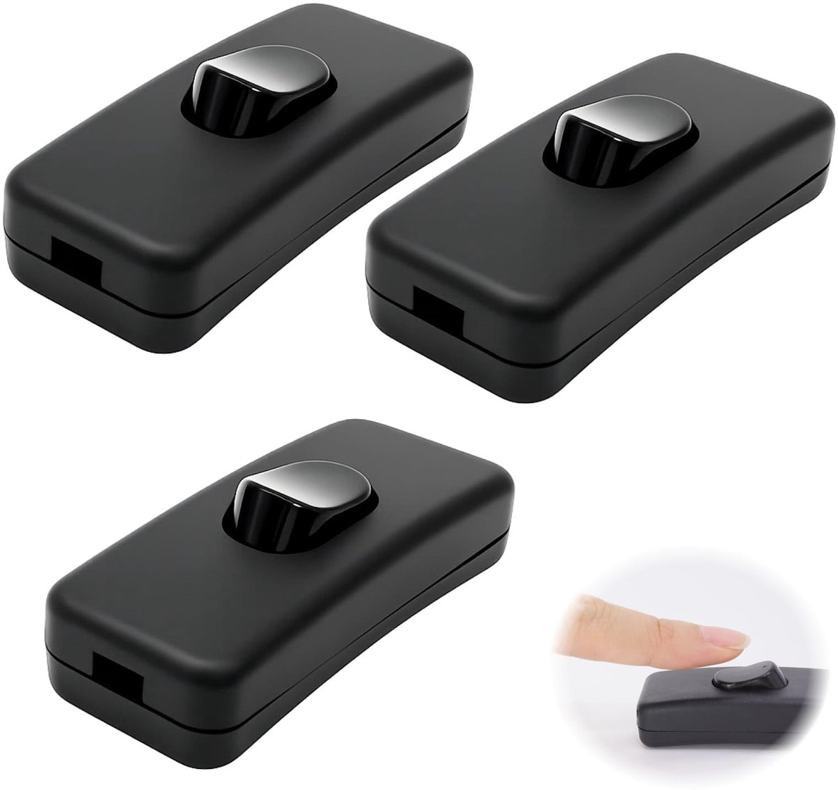 Solidchoice - 3 Stuks Universele Schakelaar voor 230V Apparaten