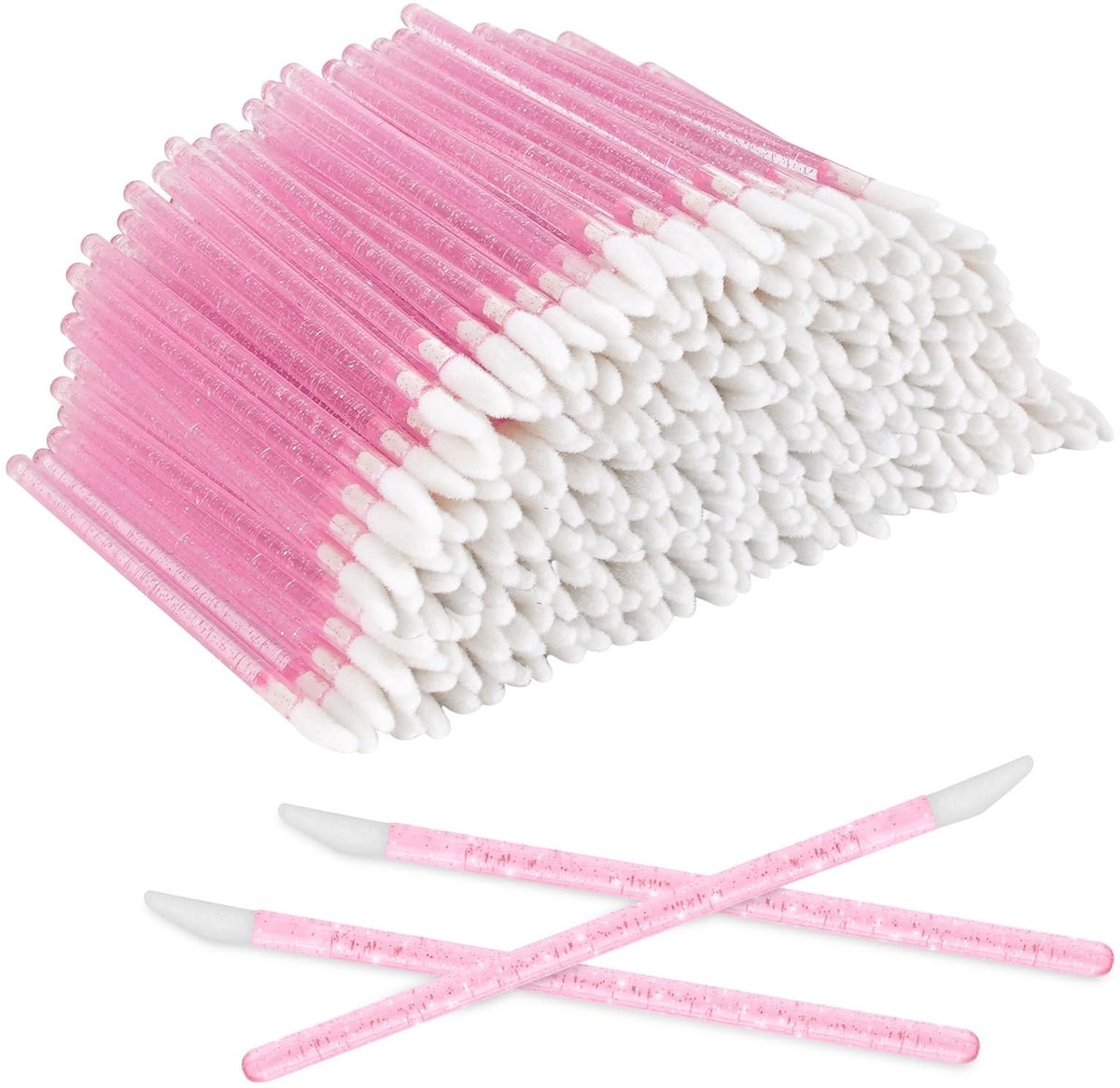Solidchoice - Wegwerp Lippenpenselen, Micro Applicatorkwasten voor Make-up, 300 Stuks