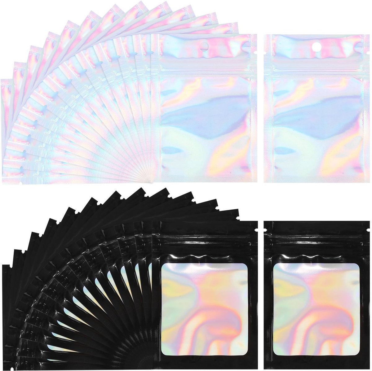 Solidchoice - Mylar Zakjes met Ritssluiting voor Geur- en Voedselverpakking