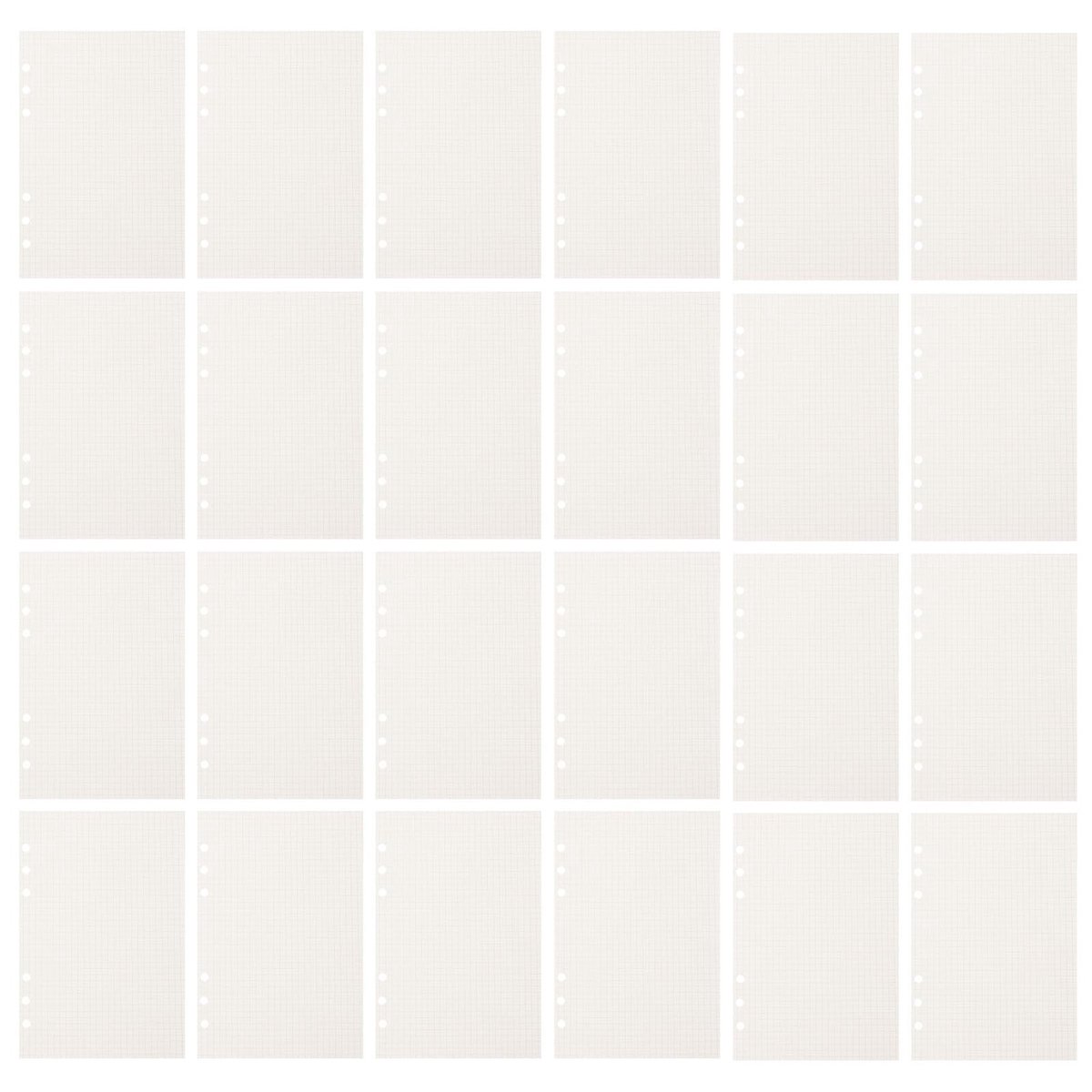 Solidchoice - 225 Stuks Notebook Vullingen met Ruitjespapier