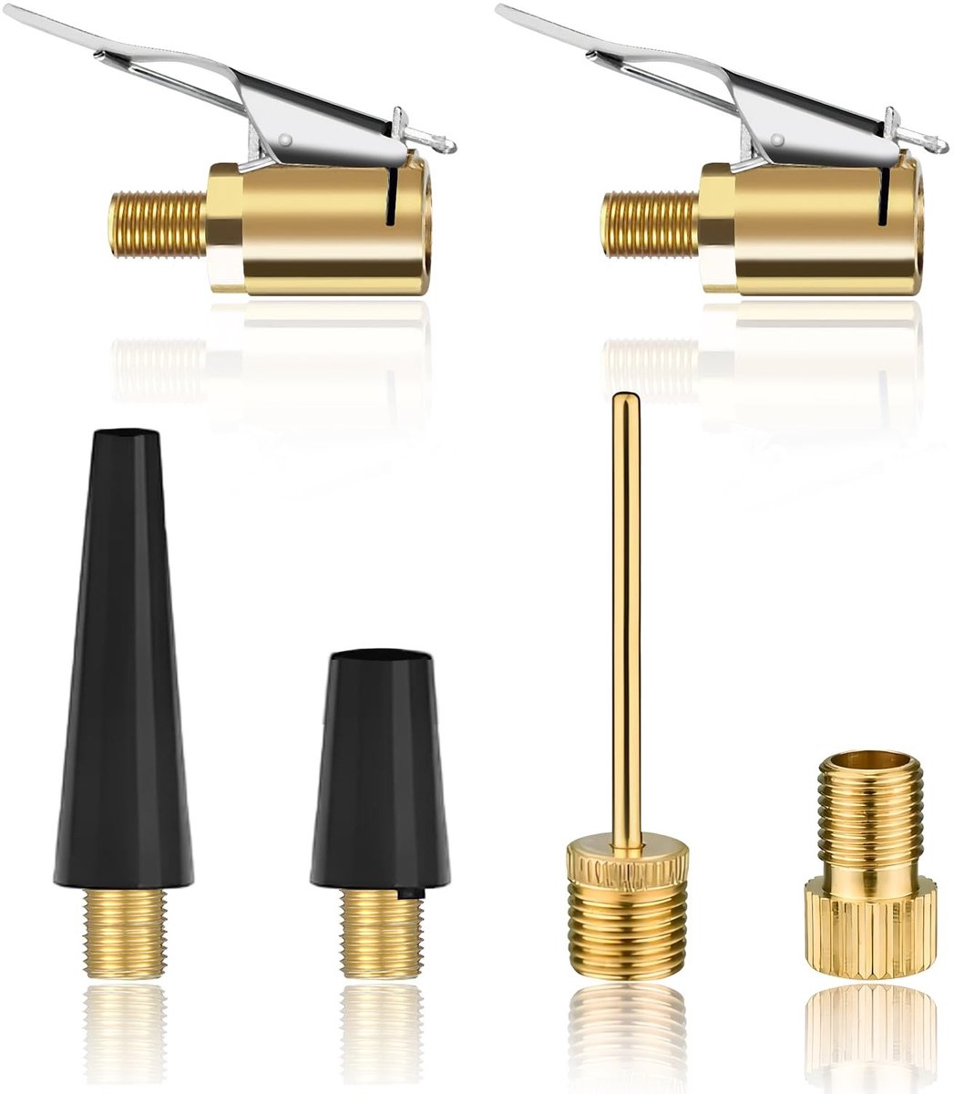 Solidchoice - Valve Adapter Set voor Auto- en Fietspompen