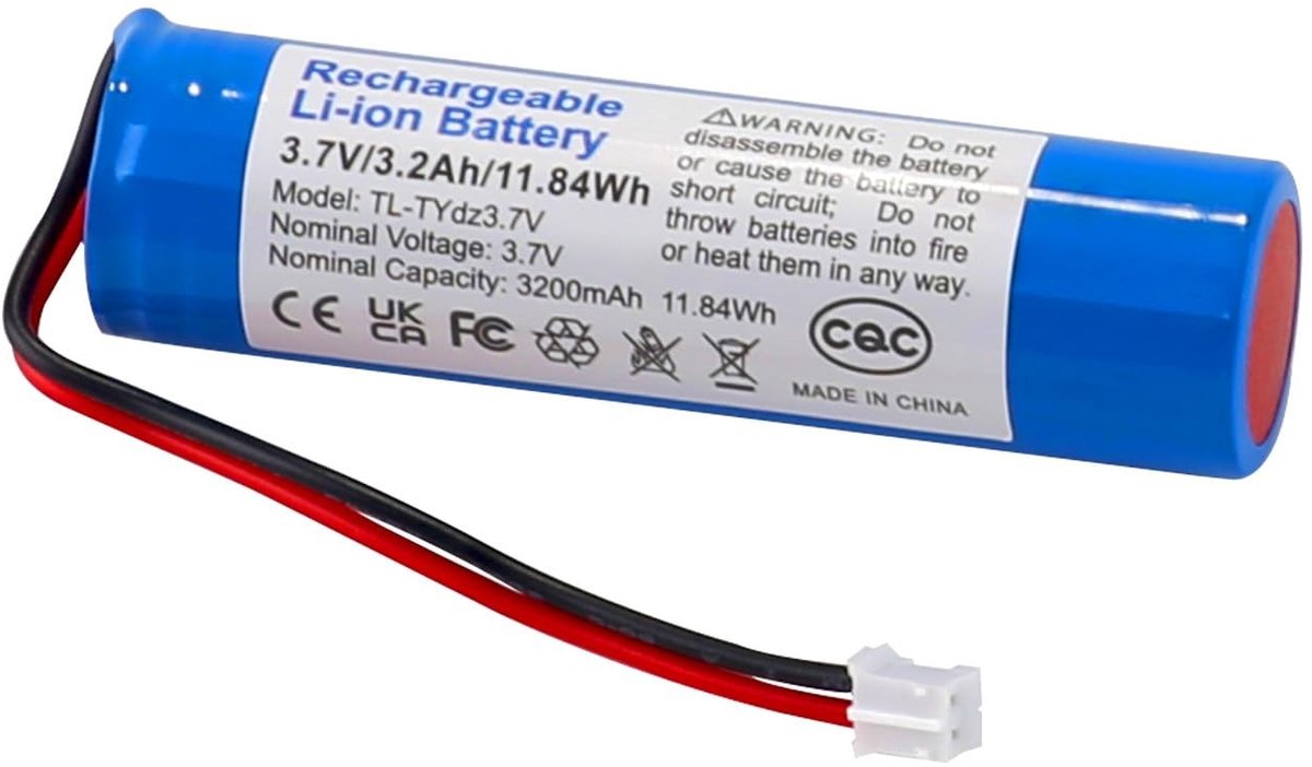 Solidchoice - 3.7V 3200mAh Oplaadbare Li-ion Batterij