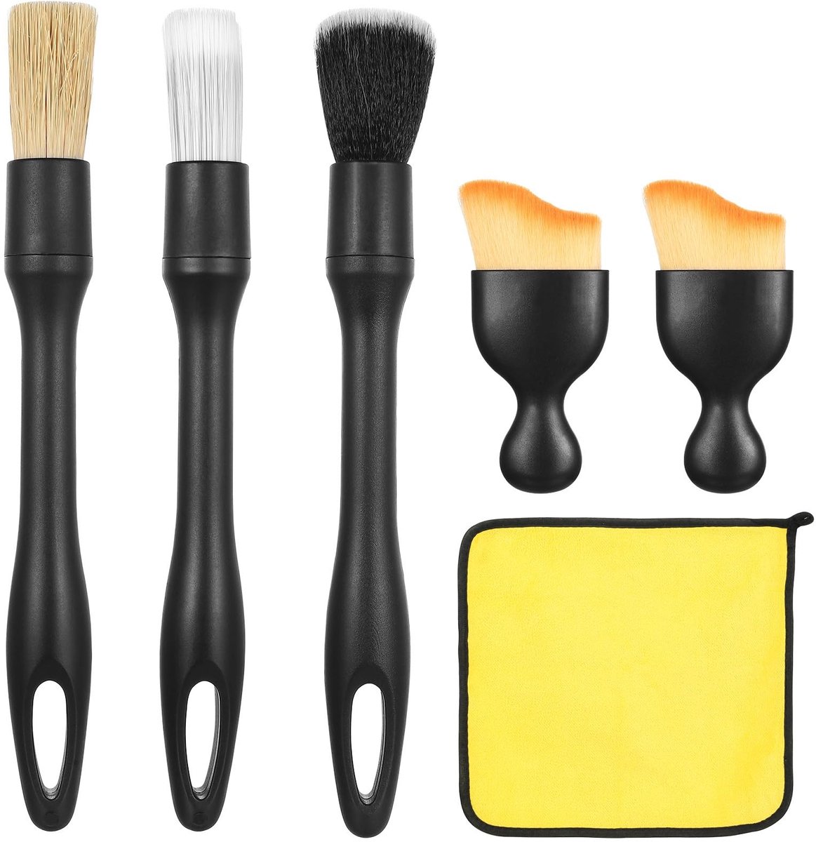 Solidchoice - Set van 6 Auto Reinigingsborstels