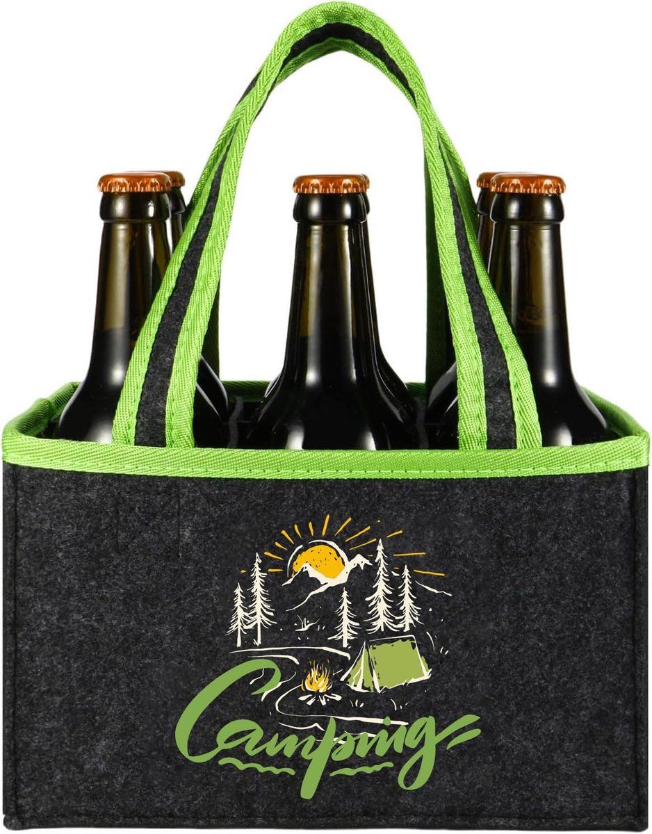 Men's Handbag, Beer Gifts, Funny Personalized Funny Camping Gadgets Travel Accessories, Camping Organizer, Tote Bag - ShopVlot