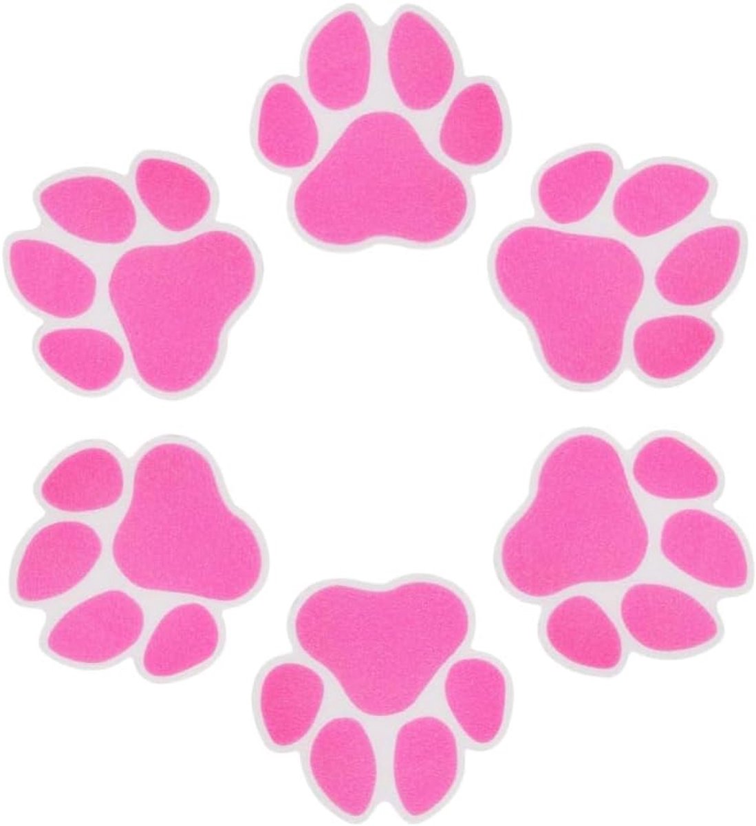 Non Slip Bath Stickers, Self-Adhesive Paw Print, Pack of 10, Bath Mats, Non-Slip Adherence to Bathtub, Shower, Floor - ShopVlot