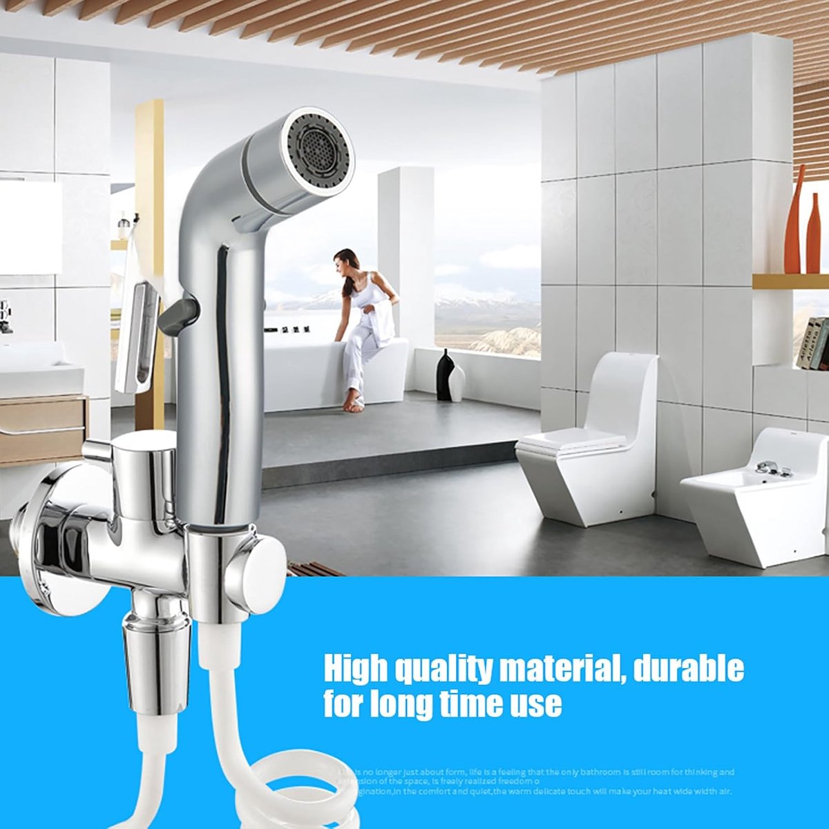 Bidet Hand Shower, Adjustable Bidet, Hand Shower, ABS Hand Sprayer, Hand Sprinkler, Shower Head, Bidet, Spray Machine - ShopVlot