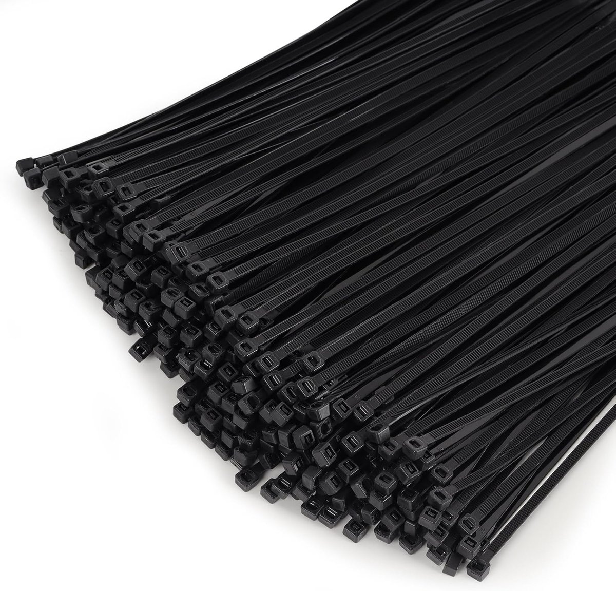 Cable ties black (12 inch (1000 pieces) - ShopVlot
