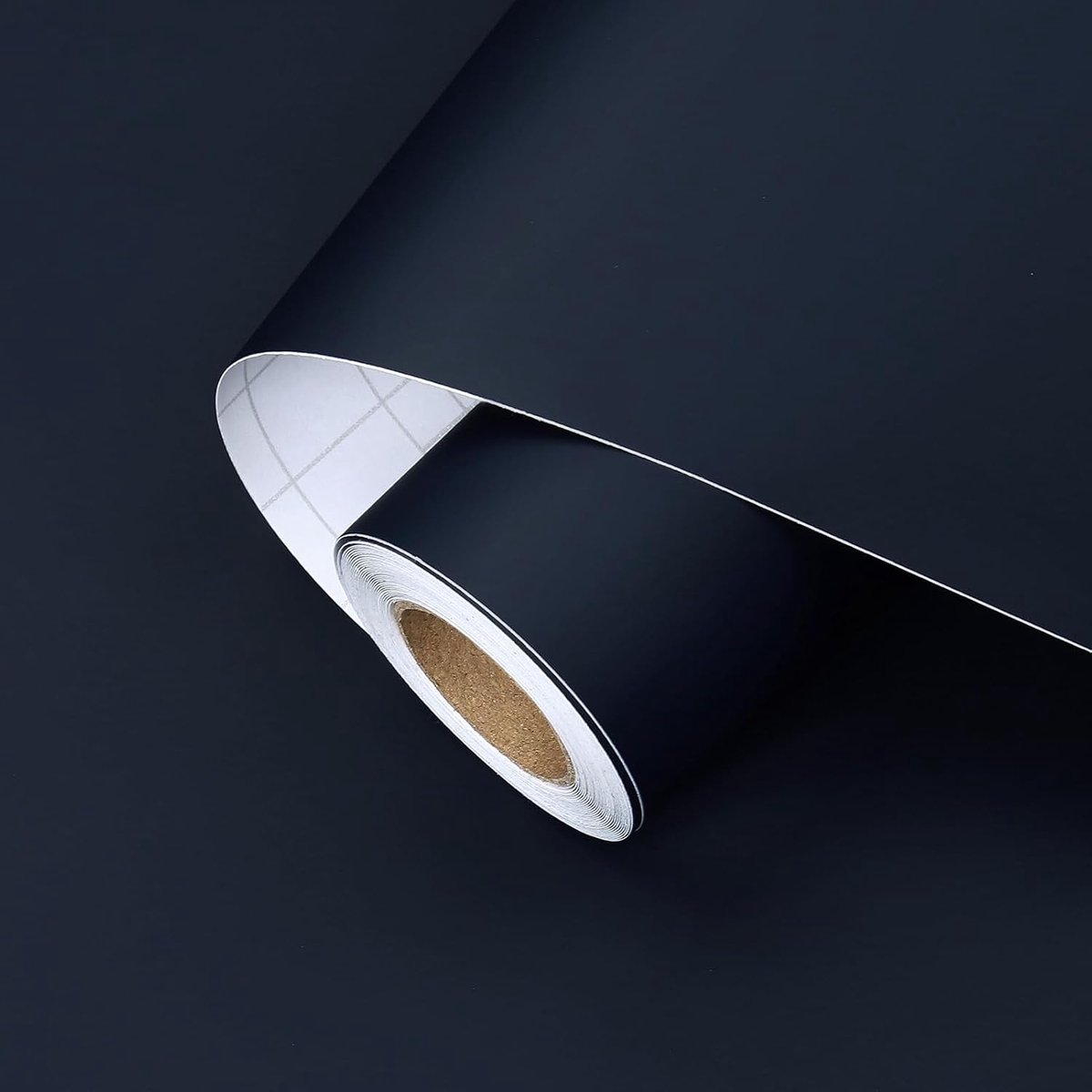 Navy Blue Wallpaper for Living Room - Self Adhesive Vinyl Worktop Waterproof Wall Paper - ShopVlot