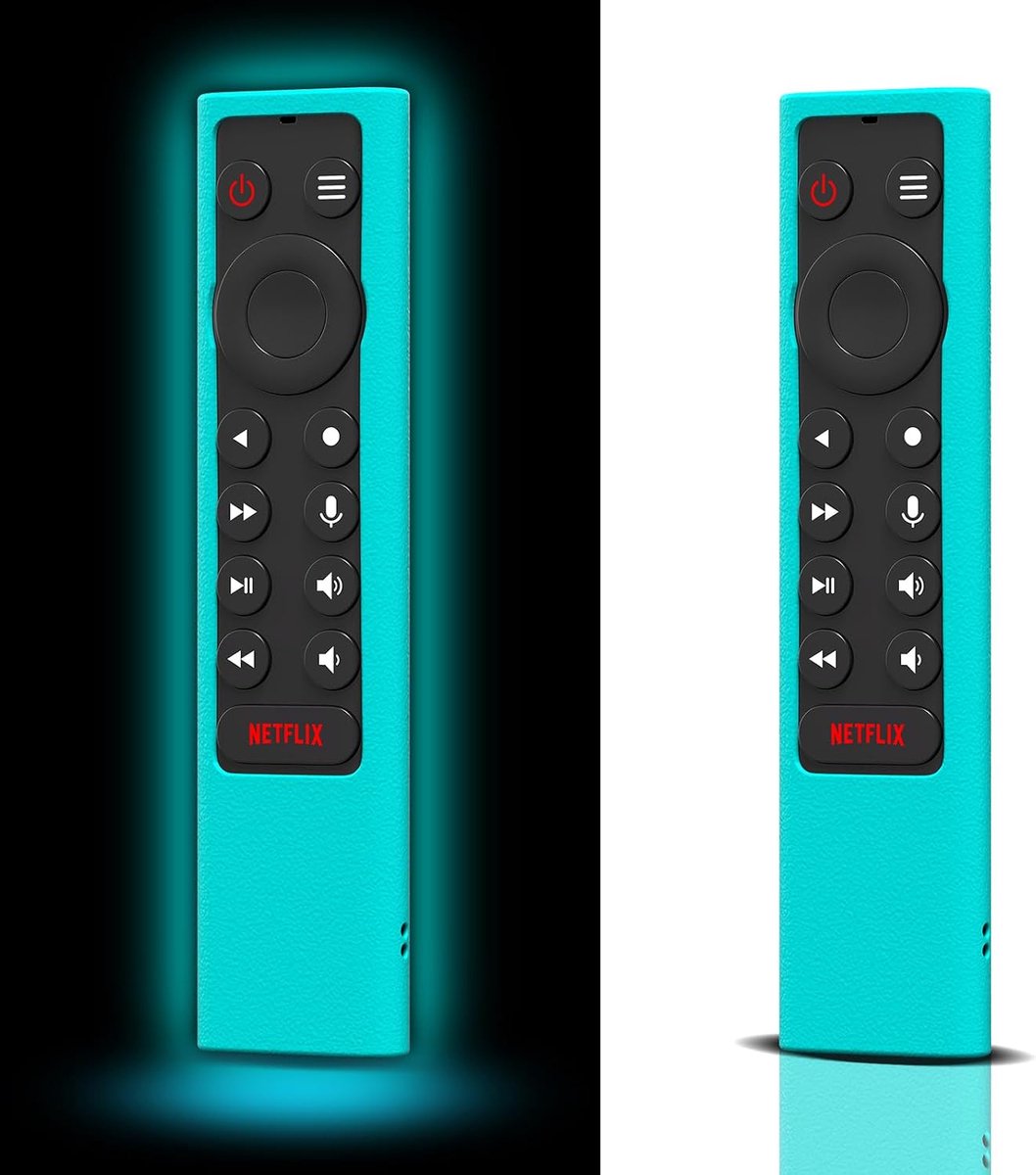 Silicone Protective Case for NVIDIA TV Remote Control Glow in The Dark, Remote Cover for NVIDIA Shield Android TV - ShopVlot