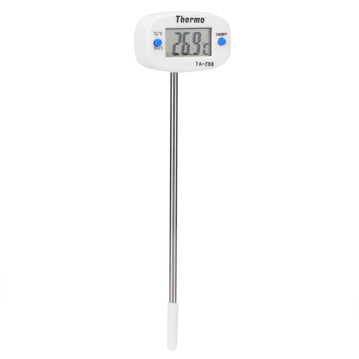 TA288 Digital Food Thermometer Portable Cooking Thermometer Electronic Temperature Tester With Super Long Probe For - ShopVlot