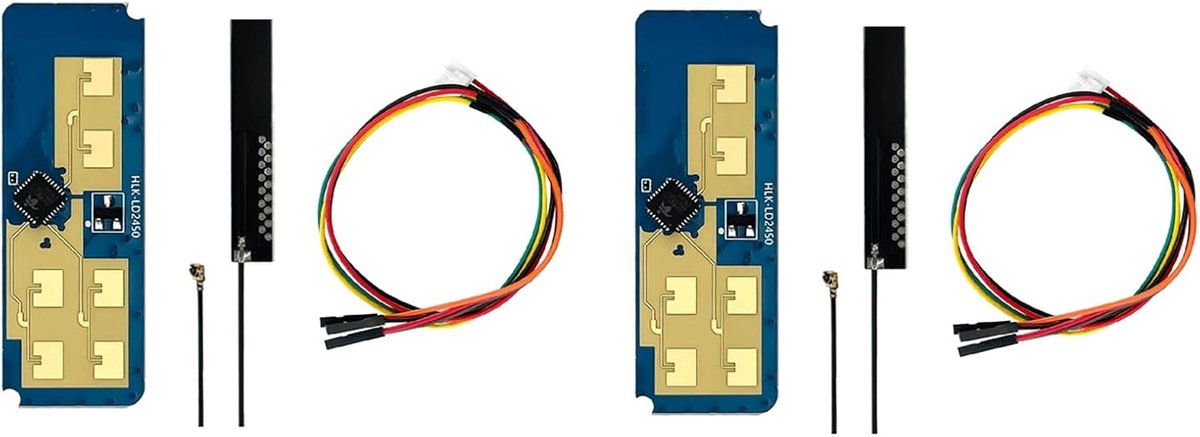 HLK-LD2450 24G Vliegbaansensor, Smart Home Wave Menselijk Lichaam Beweging Doeltracking Radar Sensormodule Testafstand - ShopVlot