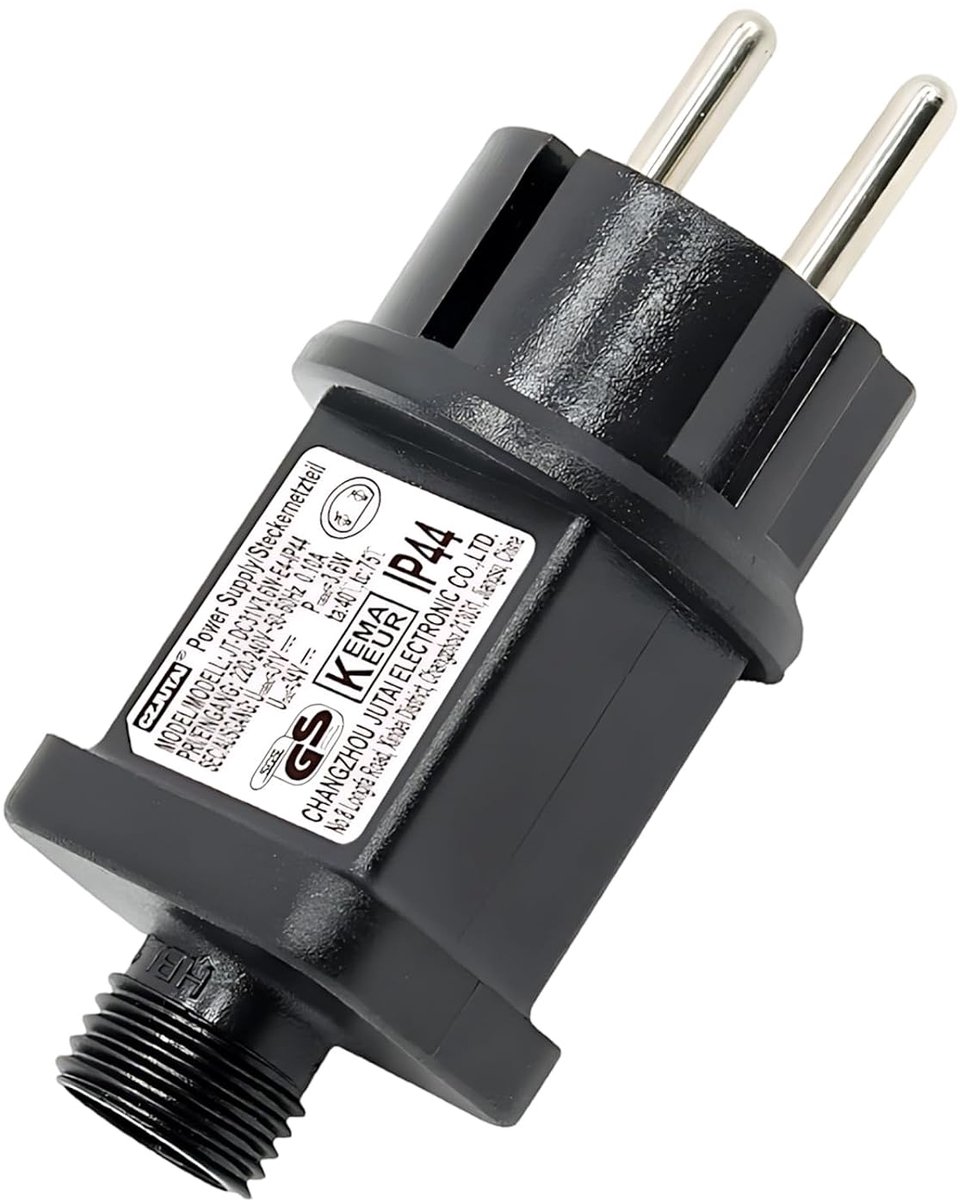 4.5V Transformer for Fairy Lights, Power Adapter String Lights Waterproof IP44, LED Adapter Plug for Christmas Lights - ShopVlot
