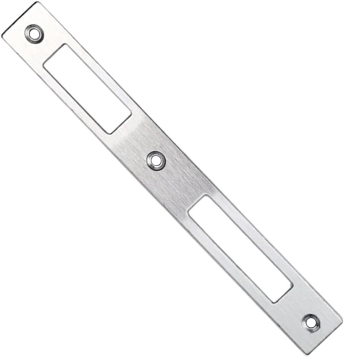Angular Strike Plate, Stainless Steel Strike Plate Door Flat Strike Plate Stainless Steel Plate for Door Handle - ShopVlot