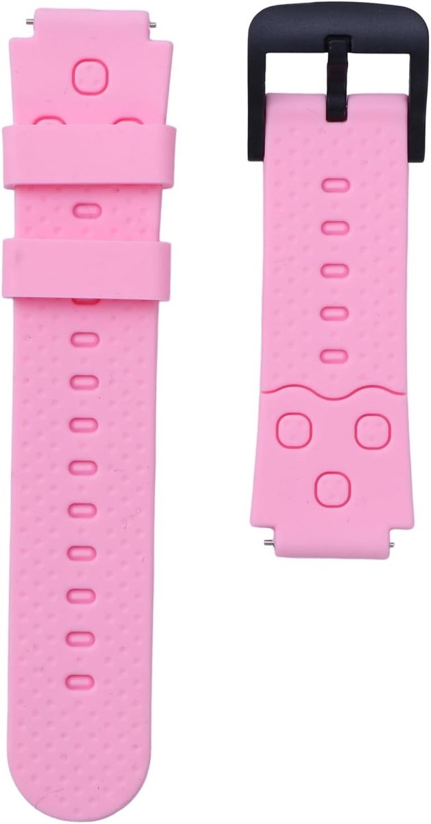 Adjustable Silicone Watch Strap, 16 mm Wide, Children's Smartwatch Strap, Waterproof Replacement Strap - ShopVlot