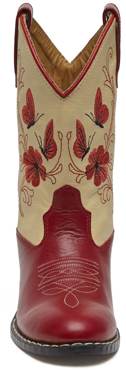 Bootstock Bloom Cowboylaarzen - Kinderen - Rood - Leer