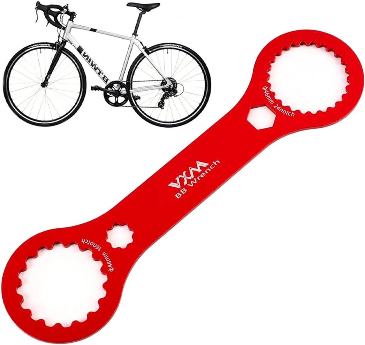 Newpop Bicycle Inner Bearing Wrench, Centterlock Tools, Bottom Bracket Remover, BB Wrench, Compatible with - ShopVlot