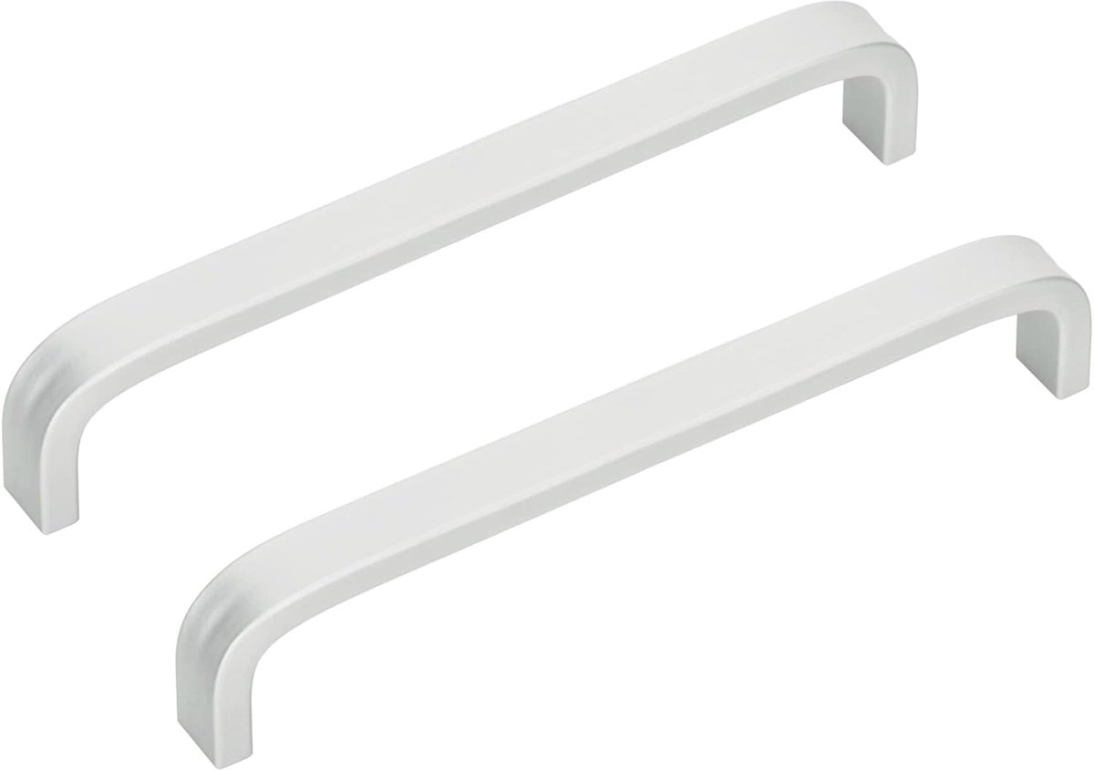 KoKoBin 15pcs Hole Spacing 128mm Silver Stainless Steel Door Handles for Drawers, Cupboards, Kitchens, Furniture, Home - ShopVlot