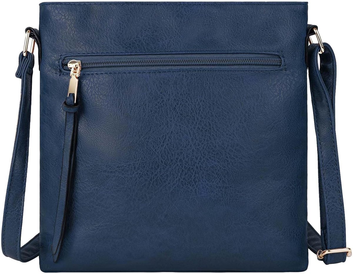 Dames Crossbodytas Middelgroot - PU-Leer - Lichtgewicht Schoudertas - Perfect voor dagelijks gebruik - ShopVlot