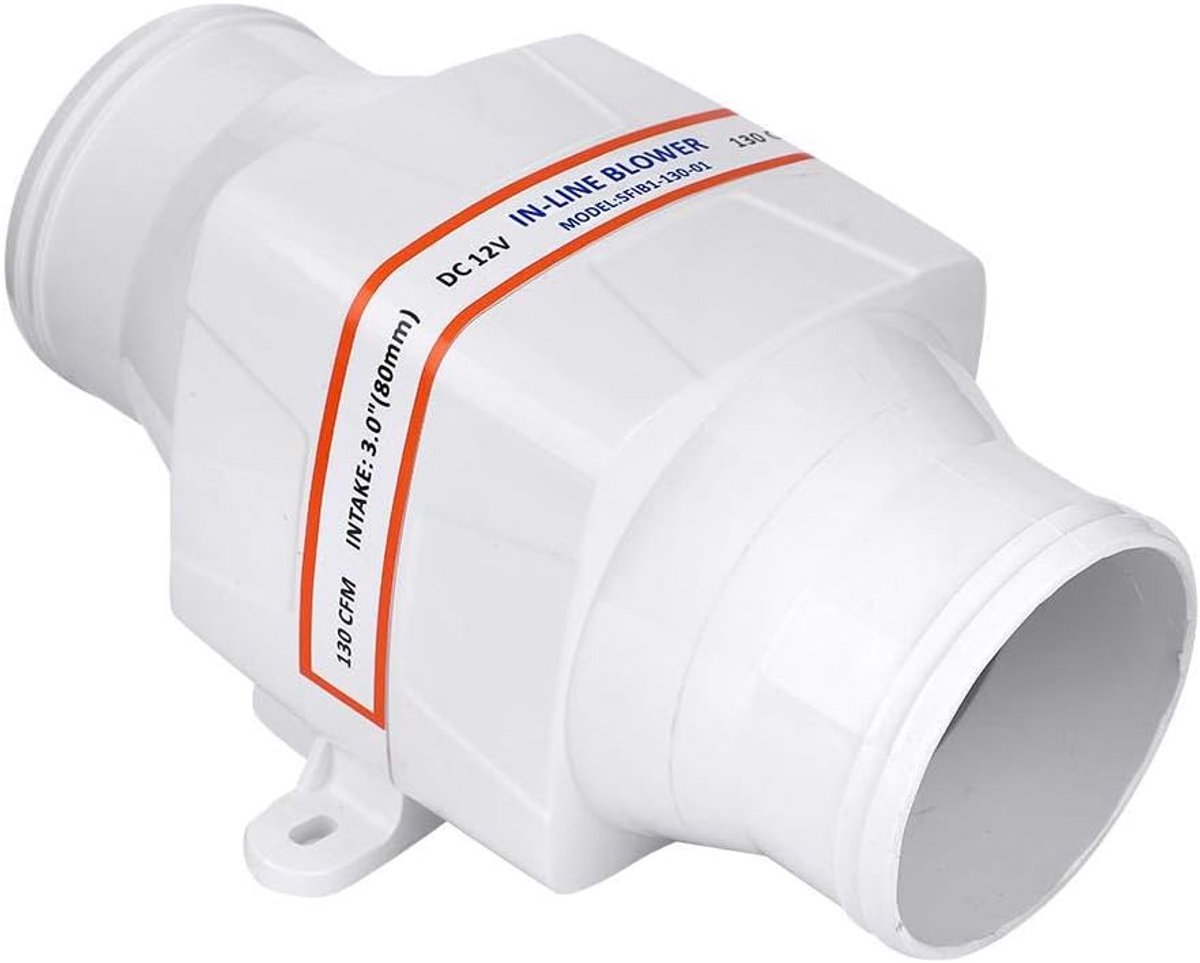Luchtblazer 3 inch - Stil Caravan Ventilator - Krachtig voor Yacht - Verbeterde Luchtcirculatie - ShopVlot