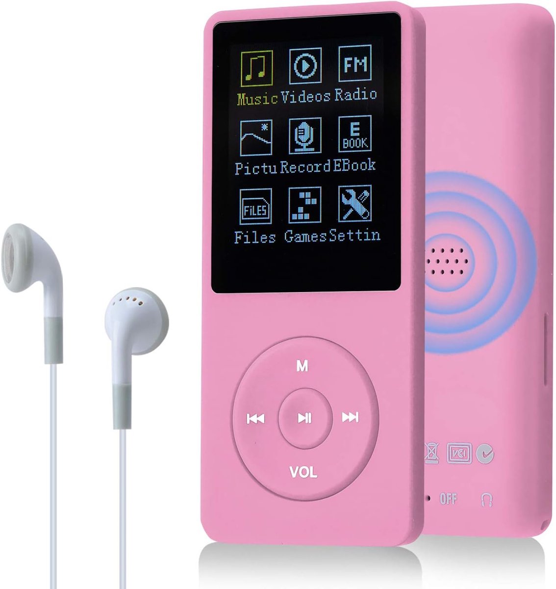 MP3 speler 8GB - Draagbaar - Verliesvrije geluidskwaliteit - Tot 70 uur muziek - ShopVlot