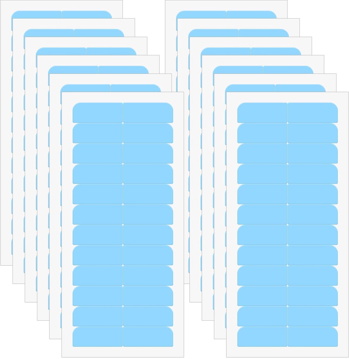 Solidchoice - Onzichtbare Haarverlenging Tapes, Set van 144 Stuks