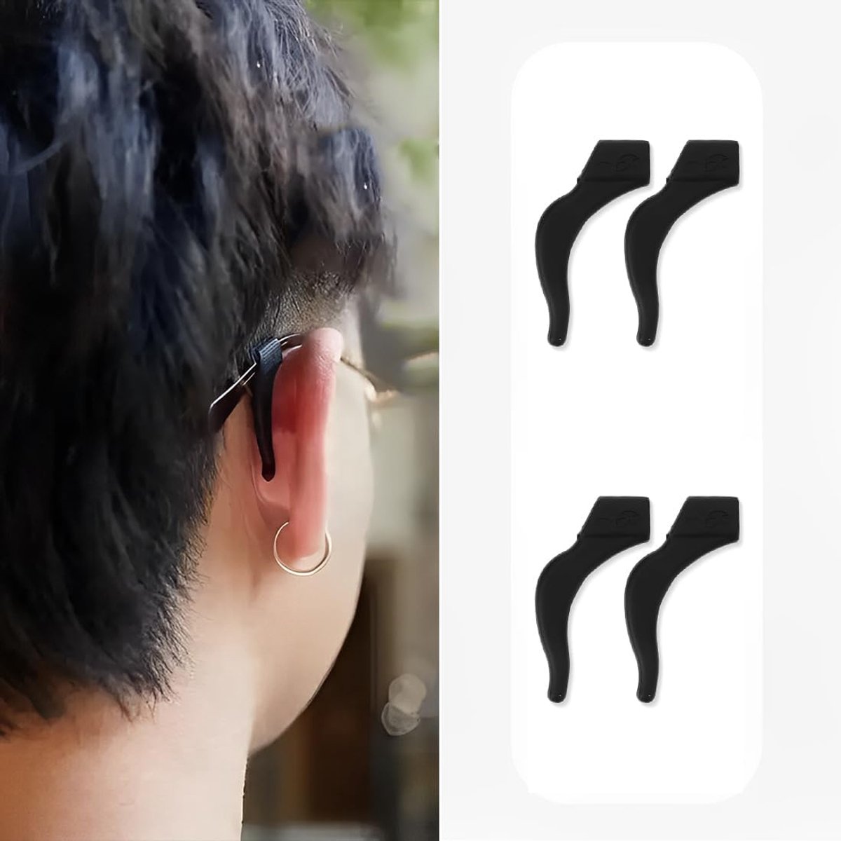 Brilhouder voor brillen - silicone - niet-slip - veilig en praktisch - ShopVlot