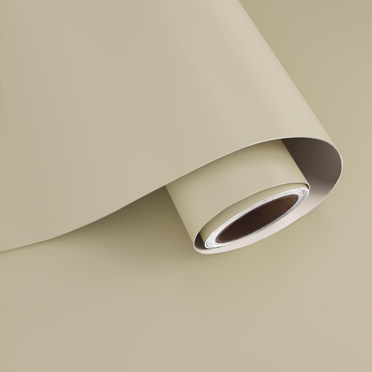 Behang zelfklevend crème beige 40 cm x 800 cm - vinyl - verwijderbaar - modern en veelzijdig - ShopVlot