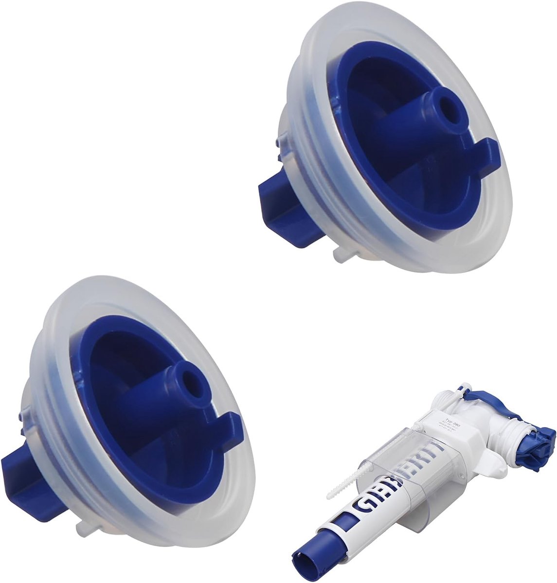 afdichtmembraan voor vulventiel type 380 & 360 - blauwe siliconen afdichting - reserveonderdelen voor toilet - ShopVlot