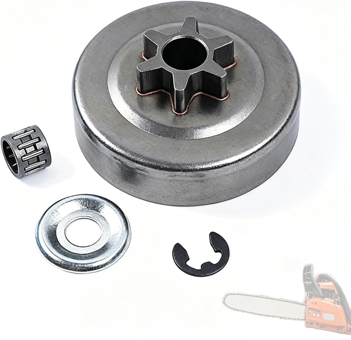 Kettingzaagset 3/8 inch 6T - Reserveonderdelen voor Stihl MS170/180/210/230/250 - Perfecte pasvorm - ShopVlot