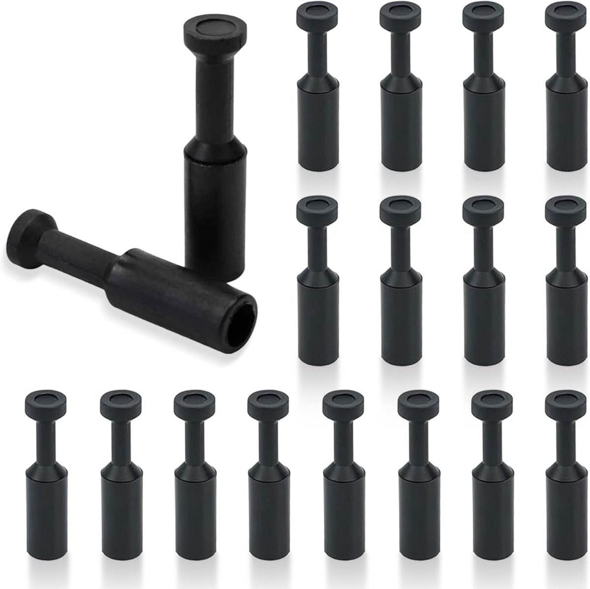 20pcs Pneumatic Plugs 6mm Push to Connect Pneumatic Plugs For Sealing Pneumatic Connectors Tube Cap Tube Plug - ShopVlot