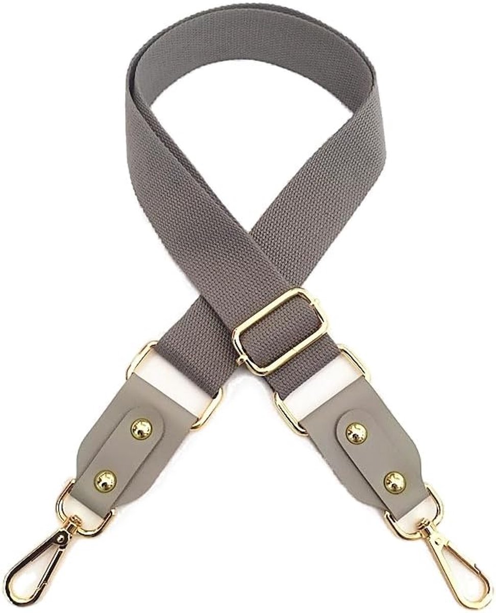 80-130cm, Adjustable Shoulder Strap, 3.8cm, Plain Replacement Carabiner Carry Strap Shoulder Strap, Shoulder Strap for - ShopVlot