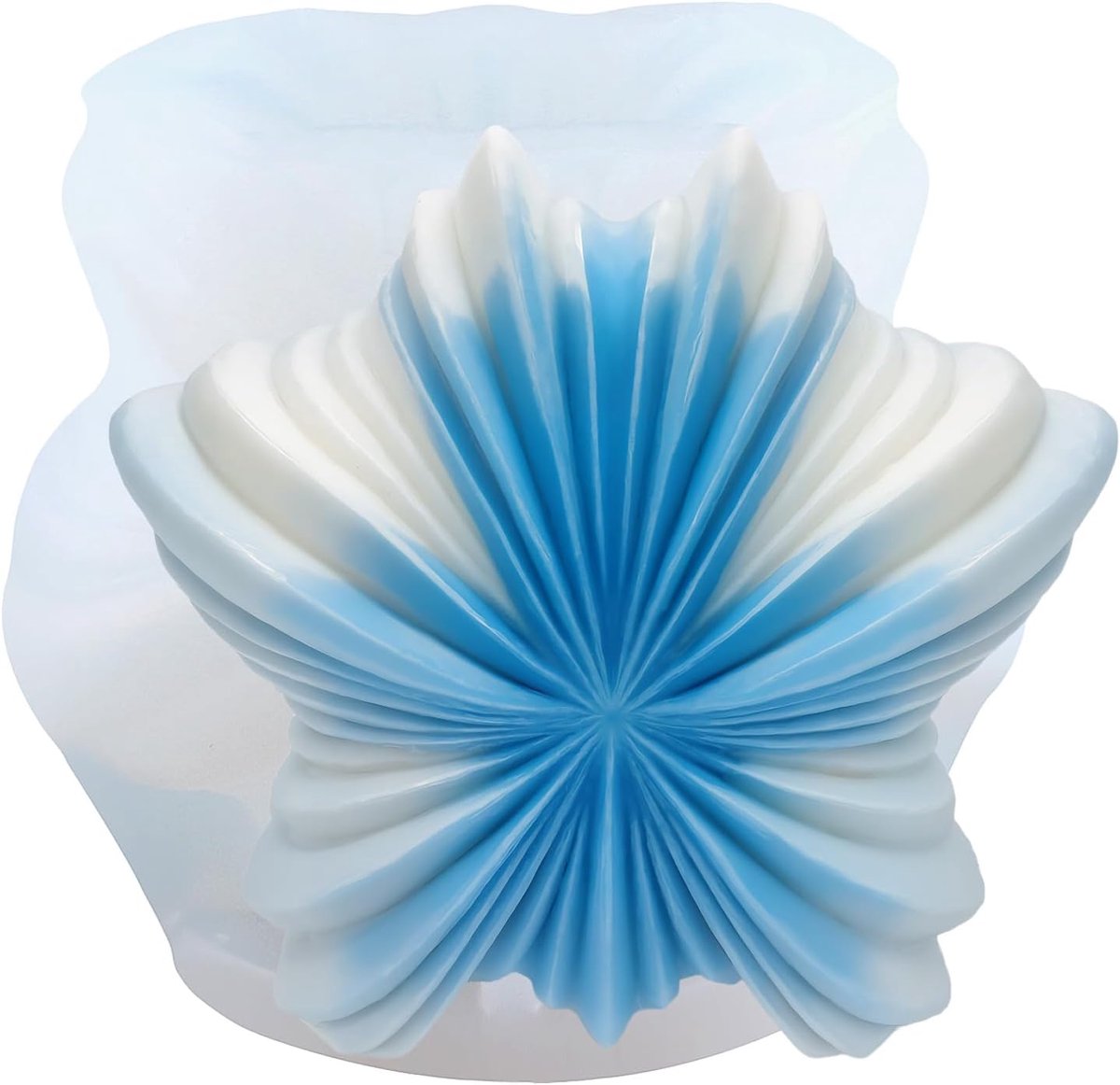 XIAOSHUI Geometry Candle Shape Five-Pointed Star Candles Silicone Shapes Geometric Resin Casting Shape For Candles - ShopVlot