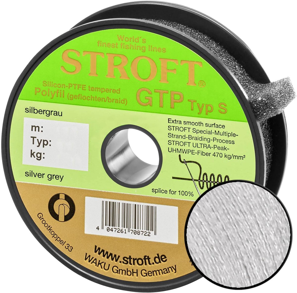Stroft GTP Type S 4 silver grey 100 meters - ShopVlot