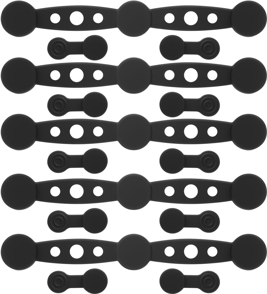 Set van 15 Siliconen Clips voor Airfryer - Hittebestendige Magnetische Bevestigingsclips voor Bakpapier - Herbruikbare Papiervasthouders voor Airfryer Koken en Bakken - Siliconen Accessoires voor Keuken en Frituren