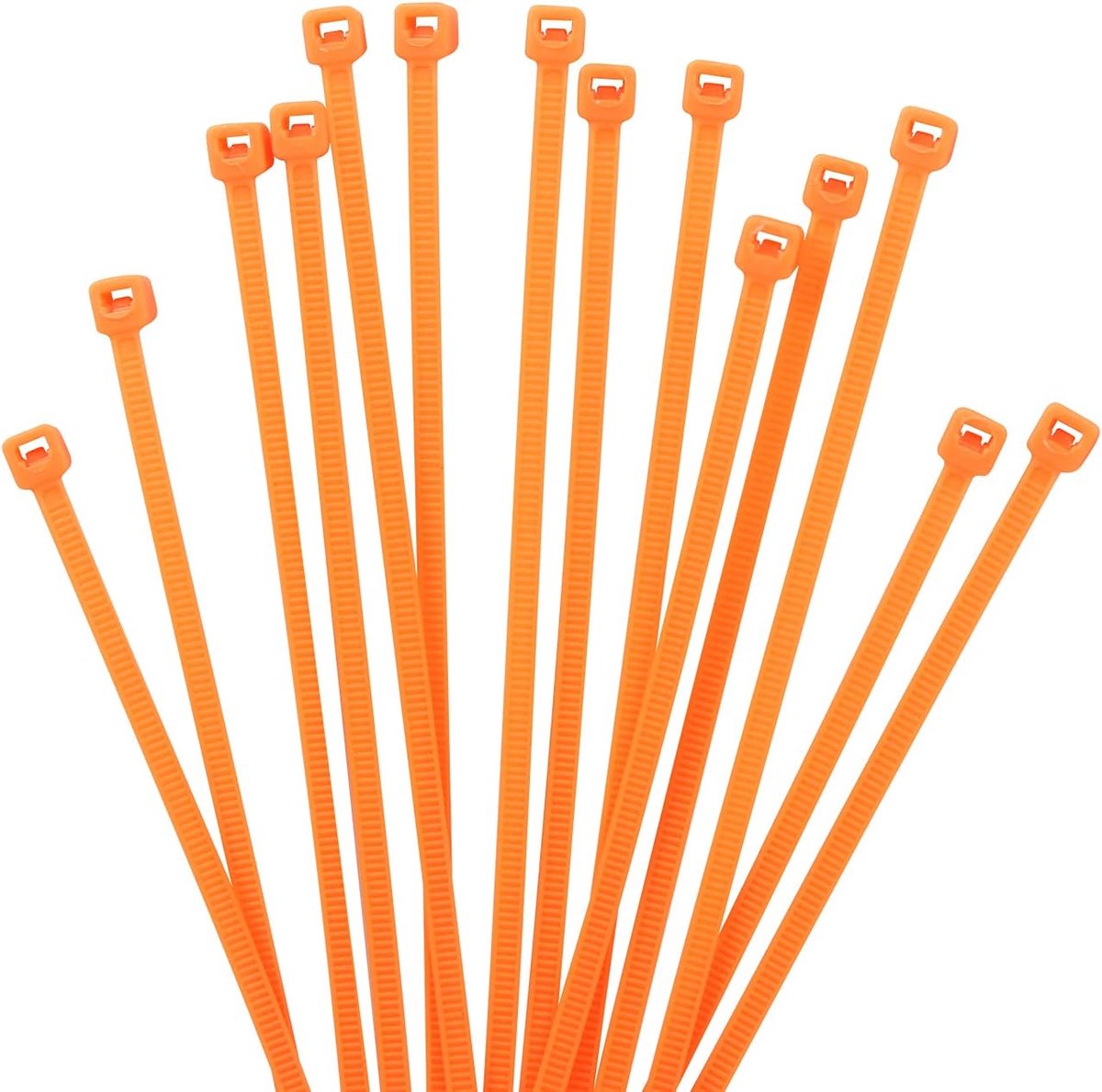 XINGO 1000pcs 15cm Zipper Cable Ties, 8.2kg Strength, Small Tie Wraps, Self Locking Nylon Zipper Ties for Indoor and - ShopVlot